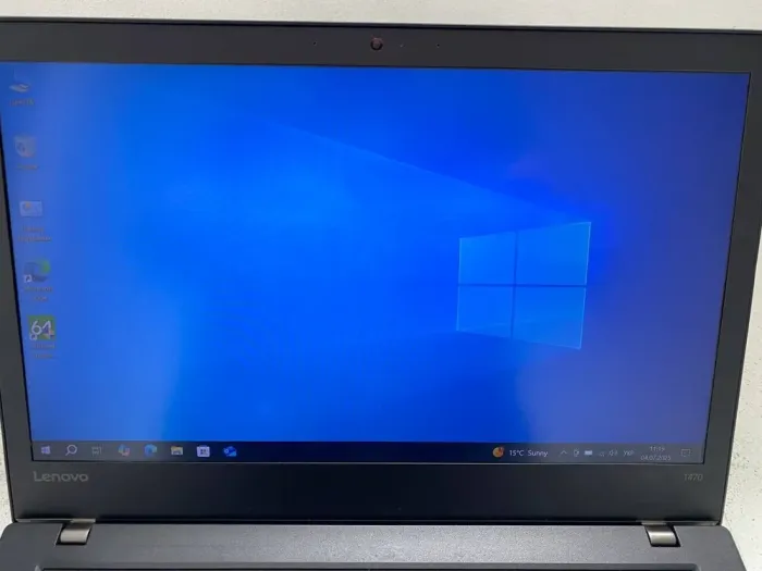 Ноутбук Б-клас Lenovo ThinkPad T470 / 14" (1920x1080) IPS / Intel Core i5-7200U (2 (4) ядра по 2.5 - 3.1 GHz) / 8 GB DDR4 / 256 GB SSD / Intel HD Graphics 620 / WebCam б/в - зображення 3