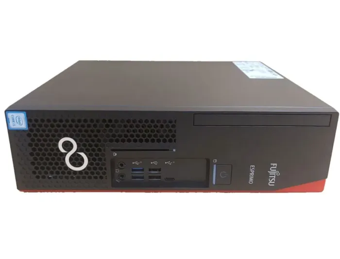 ПК Б-клас Fujitsu Esprimo D738 E85+ SFF / Intel Core i3-8100 (4 ядра по 3.6 GHz) / 8 GB DDR4 / 500 GB HDD / Intel UHD Graphics 630 б/в - зображення 1