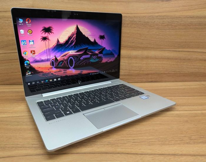 Ультрабук HP EliteBook 830 G5 / 13.3" (1920x1080) IPS Touch / Intel Core i7-8650U (4 (8) ядра по 1.9 - 4.2 GHz) / 16 GB DDR4 / 512 GB SSD / Intel UHD Graphics 620 / TouchID / WebCam / Windows 10 б/в - зображення 4