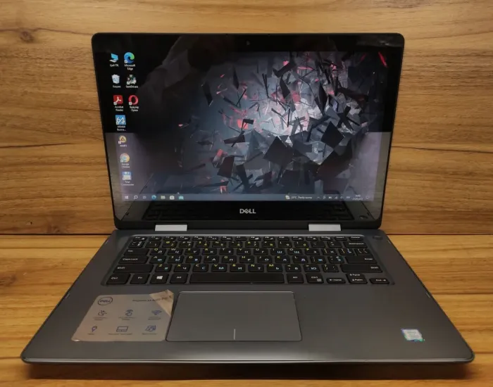 Ноутбук Б-клас Dell Inspiron 14 5481 / 14" (1366x768) TN Touch / Intel Core i5-8265U (4 (8) ядра по 1.6 - 3.9 GHz) / 16 GB DDR4 / 480 GB SSD / Intel UHD Graphics for 8th Generation / WebCam б/в - зображення 2