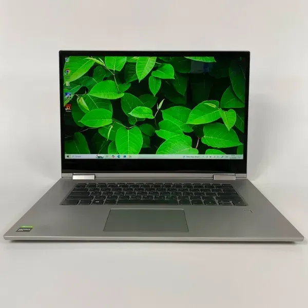 Ноутбук-трансформер Б-клас Lenovo Yoga 730-15IKB / 15.6" (1920x1080) IPS Touch / Intel Core i5-8250U (4 (8) ядра по 1.6 - 3.4 GHz) / 16 GB DDR4 / 512 GB SSD / nVidia GeForce GTX 1050, 4 GB GDDR5, 128-bit / WebCam / TouchID б/в - зображення 2