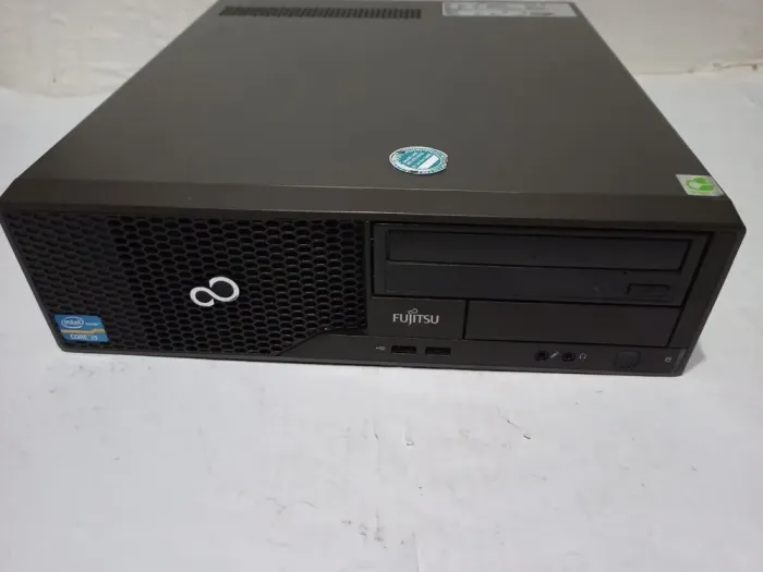 Комплект ПК: Fujitsu Esprimo E500 E85+ SFF/Intel Core i3-2100 (2(4) ядра по 3.1 GHz)/8 GB DDR3/250 GB HDD/Intel HD Graphics 2000/DVD-ROM+ Монітор 19" (1366x768) TN /1x VGA/VESA 75x75 б/в - зображення 2