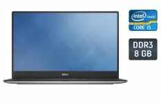 Ультрабук Dell XPS 13 9343 / 13.3" (1920x1080) IPS / Intel Core i5-5200U (2 (4) ядра по 2.2 - 2.7 GHz) / 8 GB DDR3 / 240 GB SSD / Intel HD Graphics 5500 / WebCam / Windows 10 б/в