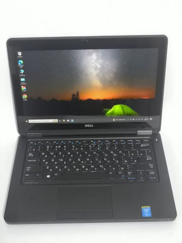 Нетбук Б-класс Dell Latitude E5250 / 12.5" IPS Touch / Intel Core i5-5300U (2(4) ядра по 2.3-2.9 GHz) / 8GB DDR3 / 128GB SSD / HD Graphics 5500 / WebCam / HDMI б/в - зображення 2