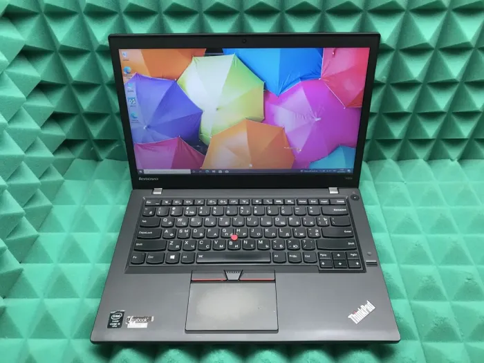 Ультрабук Б-клас Lenovo Thinkpad T450s / 14'' (1600x900) TN / Intel Core i5-5300U (2 (4) ядра по 2.3 - 2.9 GHz) / 8 GB DDR3 / 128 GB SSD / Intel HD Graphics 5500 / WebCam / miniDP б/в - зображення 2