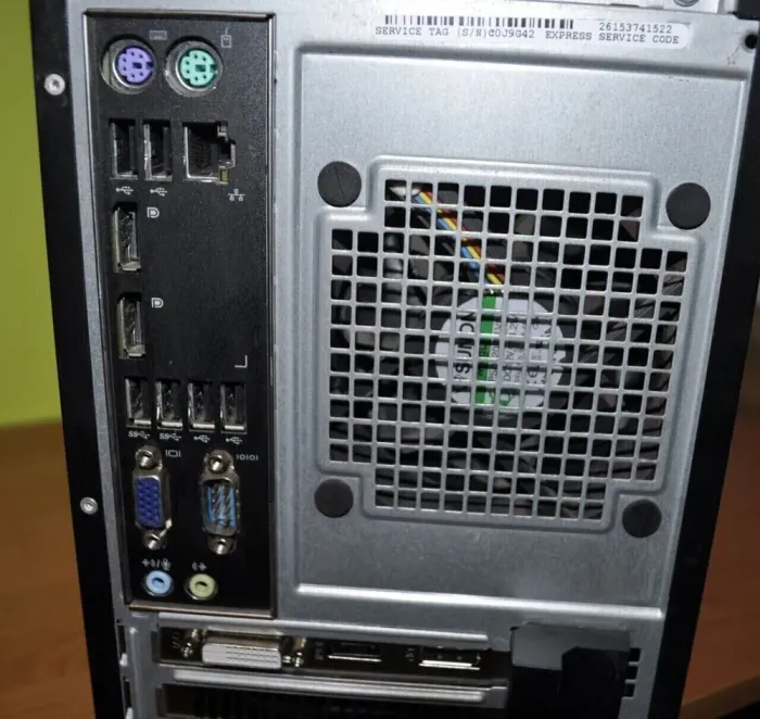 Комп'ютер Dell OptiPlex 9020 Tower / Intel Core i7-4770 (4 (8) ядра по 3.4 - 3.8 GHz) / 16 GB DDR3 / 1000 GB SSD / AMD Radeon RX 550, 4 GB GDDR5, 128-bit / DVD-ROM / DVI б/в - зображення 9