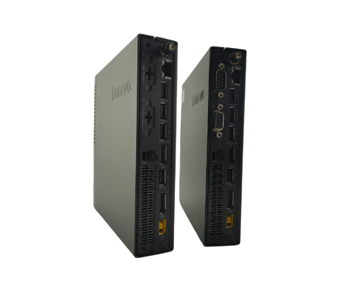 Неттоп Lenovo ThinkCentre M710q Tiny USFF / Intel Core i5-6400T (4 ядра по 2.2 - 2.8 GHz) / 16 GB DDR4 / 240 GB SSD / Intel HD Graphics 530 / Wi-Fi б/в - зображення 4