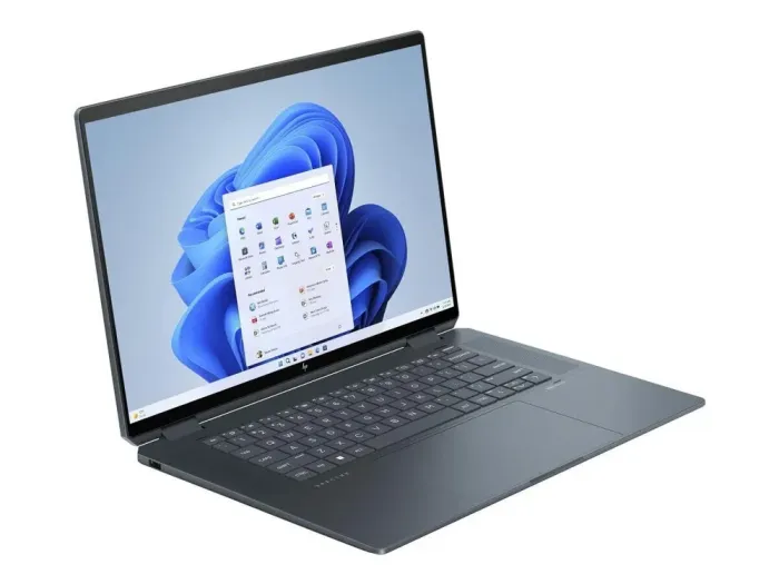 Ігровий ноутбук-трансформер HP Spectre x360 16-aa0000ca / 16" (2880x1800) OLED Touch / Intel Core Ultra 7 155H (16 (22) ядер по 1.4 - 4.8 GHz) / 16 GB DDR5 / 1000 GB SSD / nVidia GeForce RTX 4050, 6 GB GDDR6, 96-bit / WebCam / Win 11 Home б/в - зображення 3
