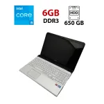 Ноутбук Sony SV1512 / 15.6 (1366x768) TN / Intel Core i5-3210M (2 (4) ядра по 2.5 - 3.1 GHz) / 6 GB DDR3 / 650 GB HDD / AMD Radeon HD 7600M, 1 GB GDDR3, 64-bit / WebCam б/в