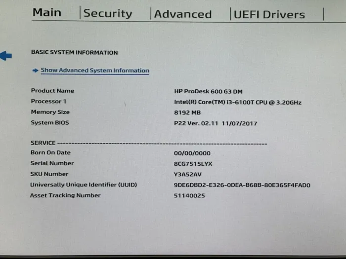 Неттоп HP ProDesk 600 G3 Mini USFF / Intel Core i3-6100T (2 (4) ядра по 3.2 GHz) / 8 GB DDR4 / 120 GB SSD / Intel HD Graphics 530 / DisplayPort б/в - зображення 7