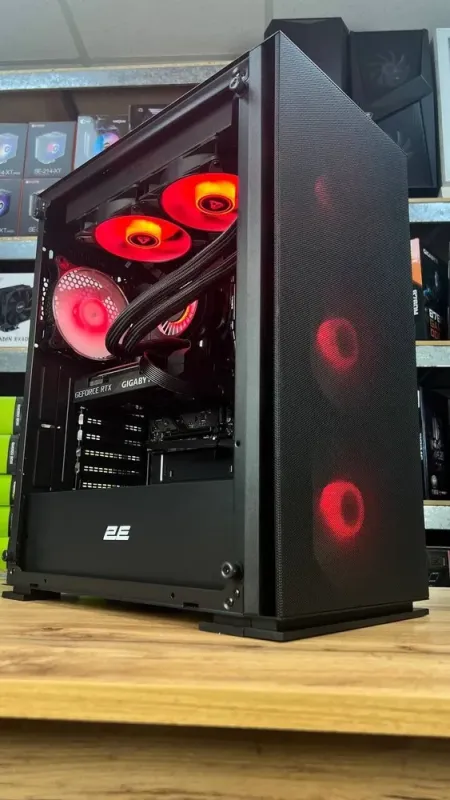Збірка під замовлення: комп'ютер 2E Gaming Virtus Neo Tower / Intel Core i5-13600KF (14 (20) ядер по 2.6 - 5.1 GHz) / 32 GB DDR4 / 1000 GB SSD M.2 / nVidia GeForce RTX 3060, 12 GB GDDR6, 192-bit / 650W - зображення 3
