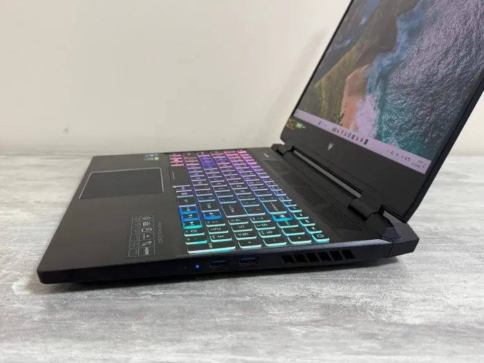 Ігровий ноутбук Acer Predator Helios 300 PH315-55 / 15,6" (1920x1080) IPS / Intel Core i7-12700H (14 (20) ядер по 3,5 - 4,7 ГГц) / 16 ГБ DDR4 / 512 ГБ SSD / nVidia GeForce RTX 3060, 6 ГБ GDDR6, 192-біт / Веб-камера / Win 11 б/в - изображение 10