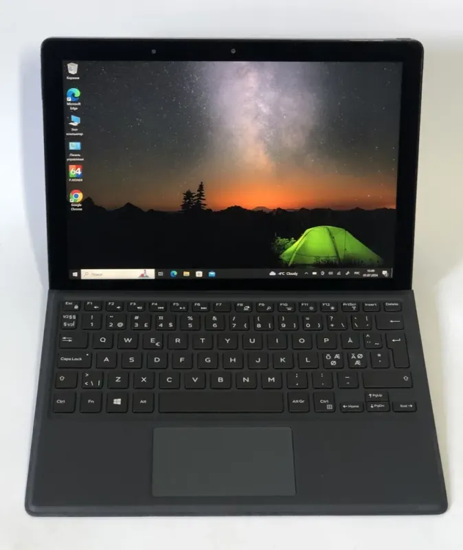 Нетбук-трансформер Б-клас Dell Latitude 5290 2-in-1 / 12.5" (1920x1080) IPS Touch / Intel Core i5-8350U (4 (8) ядра по 1.7 - 3.6 GHz) / 8 GB DDR4 / 128 GB SSD / Intel UHD Graphics 620 / WebCam / Win 10 Pro б/в - зображення 2