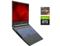 Ігровий ноутбук Б-клас Gigabyte A5 K1 / 15.6" (1920x1080) IPS / AMD Ryzen 5 5600H (6 (12) ядер 3.3 - 4.2 GHz) / 16 GB DDR4 / 512 GB SSD / nVidia GeForce RTX 3060, 6 GB GDDR6, 192-bit / WebCam б/в