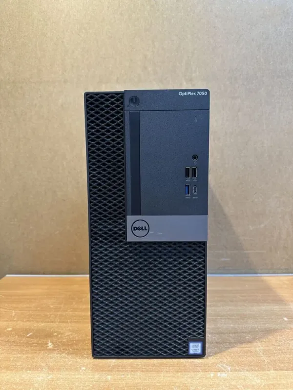 Комп'ютер Dell OptiPlex 7050 Tower / Intel Core i5-7500 (4 ядра по 3.4 - 3.8 GHz) / 16 GB DDR4 / 500 GB SSD / Intel HD Graphics 630 / 240W / HDMI / DisplayPort б/в - зображення 2