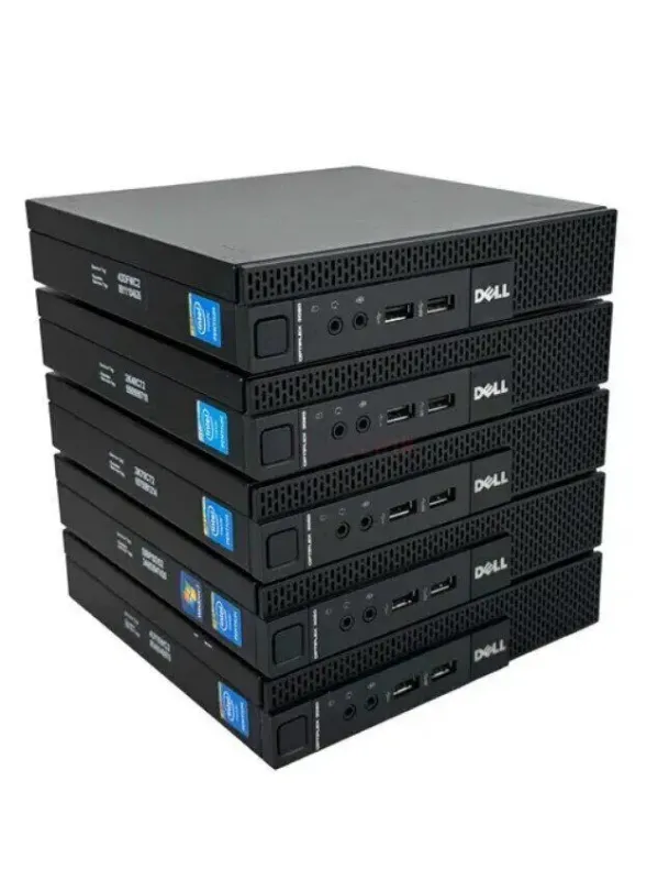 Неттоп Dell OptiPlex 3020 Micro USFF / Intel Core i3-4160T (2 (4) ядра по 3.1 GHz) / 16 GB DDR3 / 1000 GB SSD / Intel HD Graphics б/в - зображення 6