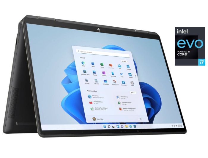 Ультрабук-трансформер HP Spectre x360 16-f2013dx / 16" (3072x1920) IPS Touch / Intel Core i7-13700H (14 (20) ядер по 2.4 - 5.0 GHz) / 16 GB DDR4 / 512 GB SSD NVMe / Intel Iris Xe Graphics / WebCam б/в - зображення 1