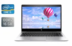 Ультрабук HP EliteBook 840 G6 / 14" (1920x1080) IPS / Intel Core i5-8265U (4 (8) ядра по 1.6 - 3.9 GHz) / 16 GB DDR4 / 512 GB SSD / Intel UHD Graphics 620 / WebCam / TouchID / Windows 10 б/в