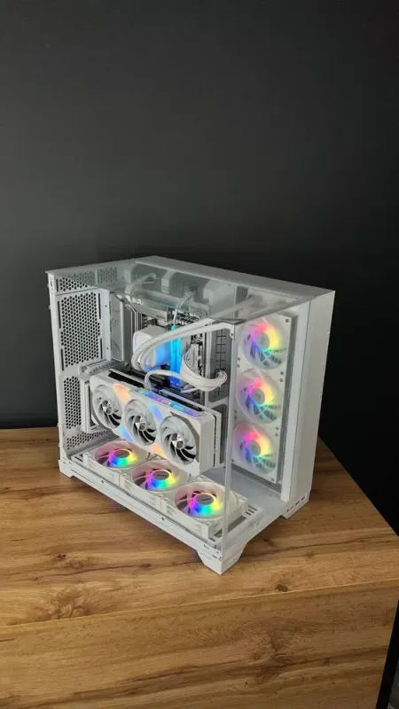 Збірка під замовлення: комп'ютер Lian Li O11 Tower / AMD Ryzen 7 7800X3D (8 (16) ядер по 4.2 - 5.0 GHz) / 32 GB DDR5 / 1000 GB SSD M.2 / nVidia GeForce RTX 4070 Ti Super, 16 GB GDDR6X, 256-bit / 850W - зображення 5