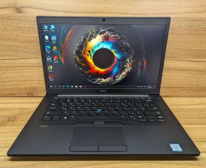 Ультрабук Dell Latitude 7480 / 14" (1920x1080) IPS / Intel Core i5-7300U (2 (4) ядра по 2.6 - 3.5 GHz) / 8 GB DDR4 / 256 GB SSD / Intel HD Graphics 620 / WebCam / Windows 10 б/в - зображення 2