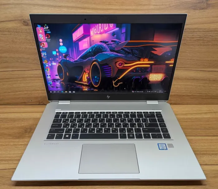 Ігровий ноутбук HP EliteBook 1050 G1 / 15.6" (1920x1080) IPS / Intel Core i7-8850H (6 (12) ядер по 2.6 - 4.3 GHz) / 16 GB DDR4 / 512 GB SSD / nVidia GeForce GTX 1050, 4 GB GDDR5, 128-bit / TouchID / WebCam / Windows 10 б/в - зображення 2