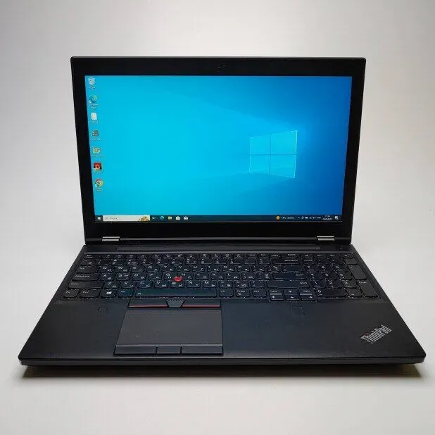 Мобільна робоча станція Б-клас Lenovo ThinkPad P50 / 15.6" (1920x1080) IPS / Intel Core i7-6700HQ (4 (8) ядра по 2.6 - 3.5 GHz) / 32 GB DDR4 / 480 GB SSD / nVidia Quadro M1000M, 4 GB GDDR5, 128-bit / WebCam / Win 10 Pro б/в - зображення 2