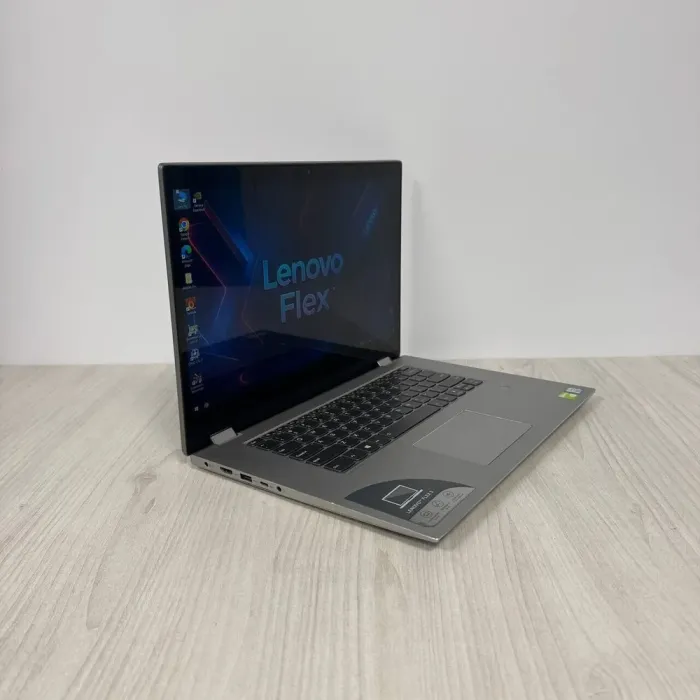 Ноутбук-трансформер Б-клас Lenovo Flex 5-1570 / 15.6" (1920x1080) IPS Touch / Intel Core i5-8250U (4 (8) ядра по 1.6 - 3.4 GHz) / 8 GB DDR4 / 256 GB SSD NVMe / nVidia GeForce MX130, 2 GB GDDR5, 64-bit / WebCam б/в - зображення 4
