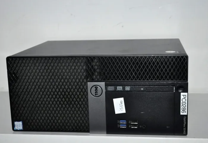 Комп'ютер Dell OptiPlex 5040 Tower / Intel Core i5-6500 (4 ядра по 3.2 - 3.6 GHz) / 16 GB DDR3 / 512 GB SSD / AMD Radeon RX 550, 4 GB GDDR5, 128-bit / DVD-ROM / Windows 11 Pro б/в - зображення 4