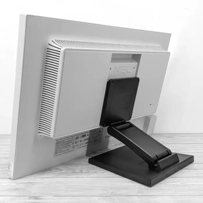 Монітор NEC MultiSync EA244WMi / 24" (1920x1200) IPS / USB-Hub, VGA, DVI, HDMI, DisplayPort, Audio / Вбудовані колонки 2x 1W / VESA 100x100 б/в - зображення 9