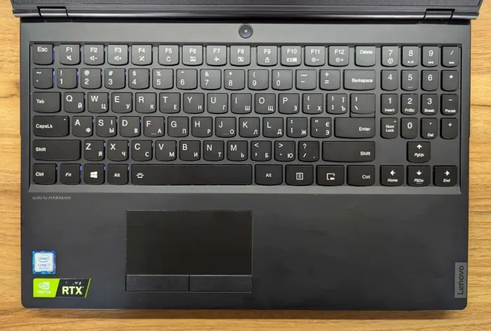 Ігровий ноутбук Lenovo Legion V540-15IRH / 15.6" (1920x1080) IPS / Intel Core i7-9750H (6 (12) ядер по 2.6 - 4.5 GHz) / 16 GB DDR4 / 512 GB SSD / nVidia GeForce RTX 2060, 6 GB GDDR6, 192-bit / Windows 10 б/в - зображення 3