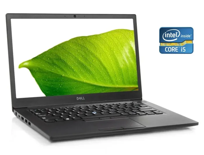 Ультрабук Dell Latitude 7490 / 14" (1920x1080) IPS Touch / Intel Core i5-8350U (4 (8) ядра по 1.7 - 3.6 GHz) / 8 GB DDR4 / 120 GB SSD / Intel UHD Graphics 620 / WebCam / Win 10 Pro б/в - зображення 1