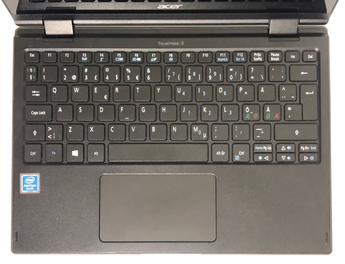 Нетбук-трансформер Б-класу Acer TravelMate Spin B118 / 11.6" (1366x768) IPS Touch / Intel Pentium Silver N5000 (4 ядра по 1.1 - 2.7 GHz) / 4 GB DDR4 / 128 GB SSD / Intel UHD Graphics 605 / WebCam / Win 10 Pro б/в - зображення 8