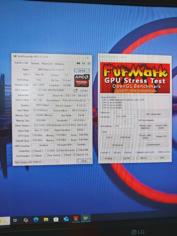 Ігровий ПК Prologix GM-01MAB Tower / Intel Core i5-9600K (6 ядер по 3,7 - 4,6 ГГц) / 32 ГБ DDR4 / 250 ГБ SSD M.2 + 1000 ГБ HDD / AMD Radeon RX 5700 XT, 8 ГБ GDDR6, 256-біт / 650 Вт б/в - зображення 9