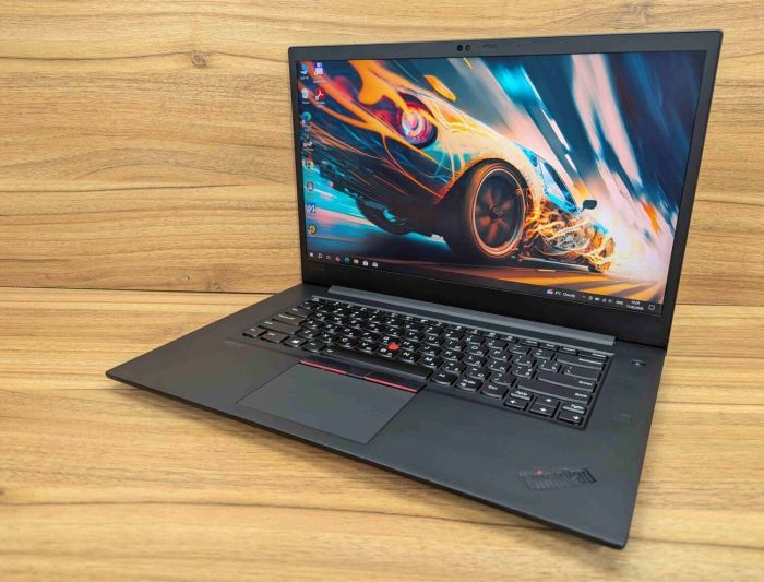 Мобільна робоча станція Lenovo ThinkPad P1 Gen 2 / 15,6" (1920x1080) IPS / Intel Core i7-9850H (6 (12) ядер по 2,6 - 4,6 ГГц) / 32 ГБ DDR4 / 512 ГБ SSD / nVidia Quadro T1000, 4 ГБ GDDR6, 128-біт / Веб-камера / Сканер відбитків пальців / Windows 10 б/в - зображення 5