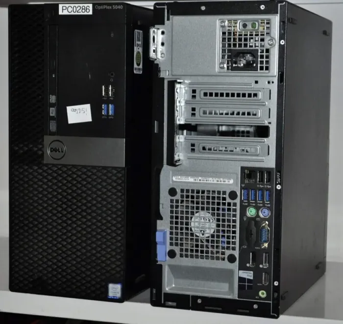 Комп'ютер Dell OptiPlex 5040 Tower / Intel Core i5-6500 (4 ядра по 3.2 - 3.6 GHz) / 16 GB DDR3 / 512 GB SSD / AMD Radeon RX 550, 4 GB GDDR5, 128-bit / DVD-ROM / Windows 11 Pro б/в - зображення 2