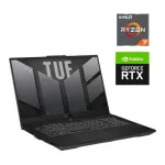 Ігровий ноутбук Asus TUF Gaming A17 FA707RW-HX024K / 17.3" (1920x1080) IPS / AMD Ryzen 7 6800H (8 (16) ядер по 3.2 - 4.7 GHz) / 16 GB DDR5 / 512 GB SSD / nVidia GeForce RTX 3070 Ti, 8 GB GDDR6, 256-bit / WebCam б/в