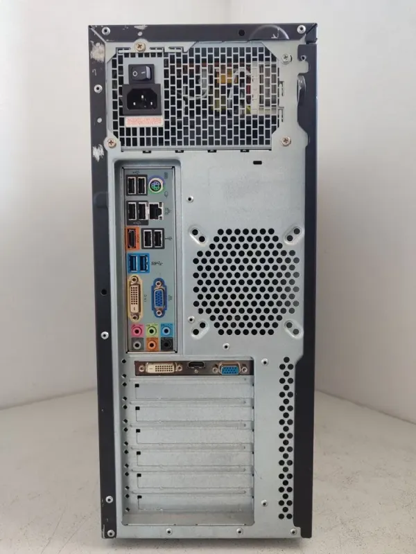 Комп'ютер NoName Tower / Intel Core i7-3770 (4 (8) ядра по 3.4 - 3.9 GHz) / 16 GB DDR4 / 256 GB SSD / AMD Radeon HD 6570, 2 GB GDDR3, 128-bit / DVD-ROM б/в - зображення 4