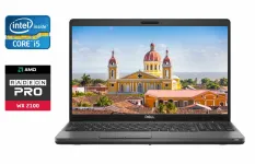 Ноутбук Dell Precision 3540 / 15.6" (1920x1080) IPS / Intel Core i5-8265U (4 (8) ядра по 1.6 - 3.9 GHz) / 16 GB DDR4 / 512 GB SSD / AMD Radeon Pro WX 2100, 2 GB GDDR5, 64-bit / WebCam / HDMI / Windows 10 б/в