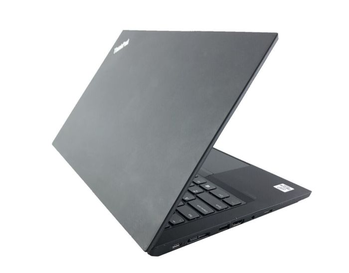 Ультрабук Lenovo ThinkPad T14 Gen1 / 14" (1920x1080) IPS / Intel Core i7-10610U (4 (8) ядра по 1.8 - 4.9 GHz) / 32 GB DDR4 / 240 GB SSD M.2 / Intel UHD Graphics / WebCam б/в - зображення 4