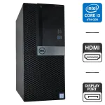 Комп'ютер Dell OptiPlex 5040 Tower / Intel Core i3-6100 (2 (4) ядра по 3,7 ГГц) / 8 ГБ DDR3 / 160 ГБ HDD / Intel HD Graphics 530 б/в