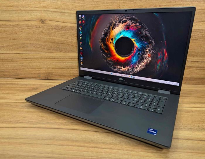 Мобільна робоча станція Dell Precision 7770 / 17,3" (1920x1080) IPS / Intel Core i9-12950HX (16 (24) ядер по 3,6 - 5,0 ГГц) / 64 ГБ DDR5 / 1000 ГБ SSD / nVidia RTX A4500, 16 ГБ GDDR6, 256-біт / WebCam / Windows 11 б/в - зображення 5