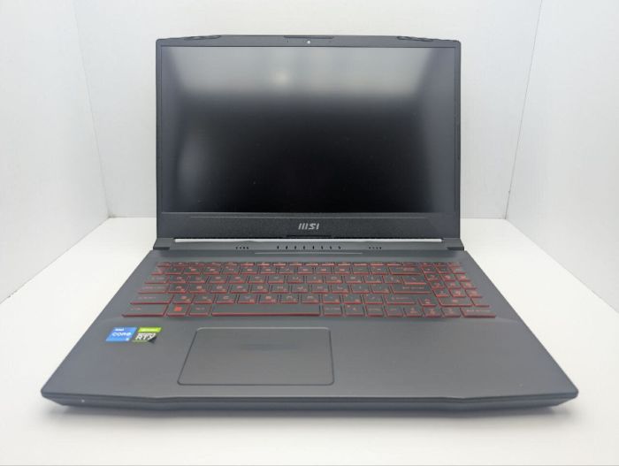 Ігровий ноутбук MSI Katana GF66 / 15.6" (1920x1080) IPS / Intel Core i5-11400H (6 (12) ядер по 2.2 - 4.5 GHz) / 16 GB DDR4 / 512 GB SSD / nVidia GeForce RTX 3050 Ti, 4 GB GDDR6, 128-bit / WebCam / Коробка б/в - зображення 3