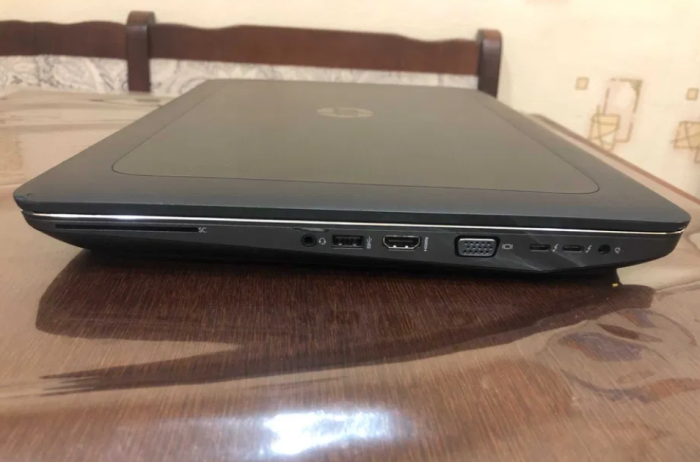 Робоча станція HP Zbook 17 G3 / 17.3" (1920x1080) IPS / Intel Core i7-6820HQ (4 (8) ядра по 2.7 - 3.6 GHz) / 16 GB DDR4 / 256 GB SSD / nVidia Quadro M3000M, 4 GB GDDR5, 256-bit / WebCam б/в - зображення 7