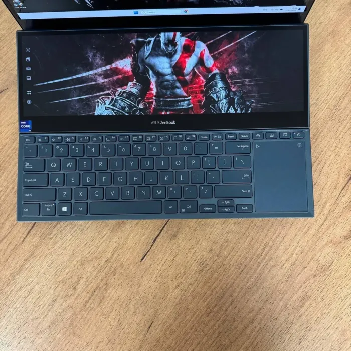 Ігровий ноутбук Б-клас Asus ZenBook Pro Duo UX582HM / 15.6" (3840x2160) OLED Touch / Intel Core i9-11900H (8 (16) ядер по 2.1 - 4.9 GHz) / 32 GB DDR4 / 1000 GB SSD / nVidia GeForce RTX 3060, 6 GB GDDR6, 192-bit / WebCam б/в - зображення 7