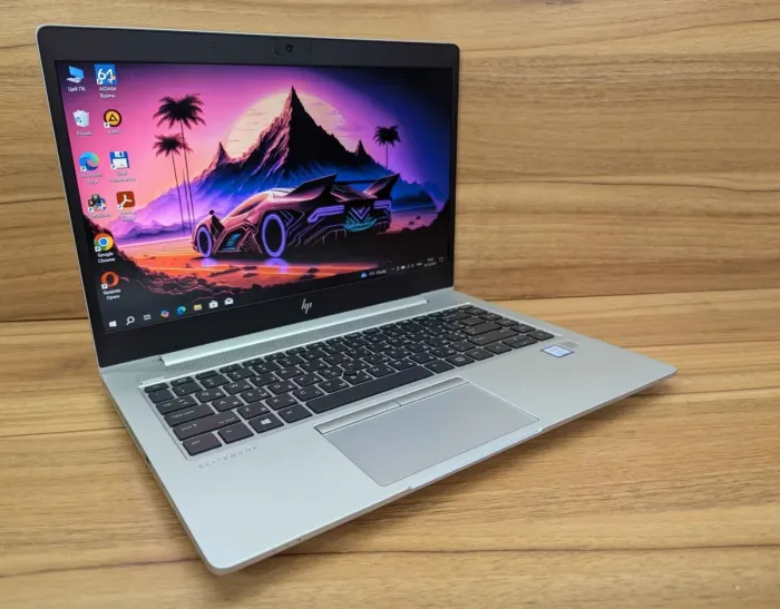 Ультрабук HP EliteBook 840 G6 / 14" (1920x1080) IPS / Intel Core i5-8265U (4 (8) ядра по 1.6 - 3.9 GHz) / 8 GB DDR4 / 240 GB SSD / Intel UHD Graphics 620 / WebCam / TouchID / Windows 10 б/в - зображення 4