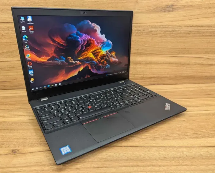 Ультрабук Б-клас Lenovo ThinkPad T580 / 15.6" (1920x1080) IPS / Intel Core i7-8550U (4 (8) ядра по 1.8 - 4.0 GHz) / 16 GB DDR4 / 256 GB SSD / Intel UHD Graphics 620 / WebCam / TouchID / Windows 10 б/в - зображення 5