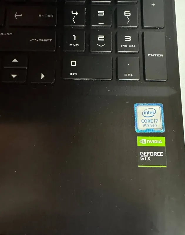 Ігровий ноутбук Б-клас HP Omen 15-dc1057nr / 15.6" (1920x1080) IPS / Intel Core i7-9750H (6 (12) ядер по 2.6 - 4.5 GHz) / 16 GB DDR4 / 256 GB SSD + 500 GB HDD / nVidia GeForce GTX 1650, 4 GB GDDR5, 128-bit / WebCam / Win 11 б/в - зображення 9