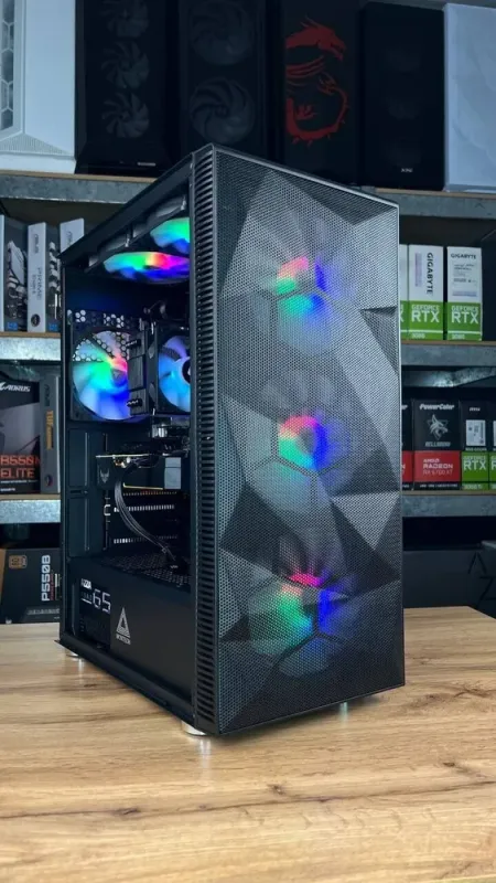 Збірка під замовлення: ігровий ПК Montech X3 Tower / AMD Ryzen 5 3600 (6 (12) ядер по 3.6 - 4.2 GHz) / 16 GB DDR4 / 1000 GB SSD M.2 / nVidia GeForce GTX 1660 Ti, 6 GB GDDR6, 192-bit / 650W / HDMI б/в - зображення 4