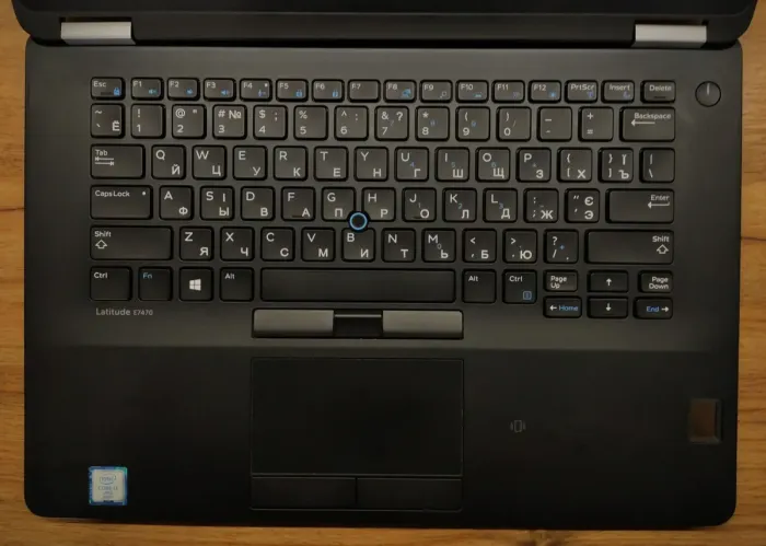 Ультрабук Dell Latitude E7470 / 14" (1366x768) TN / Intel Core i7-6600U (2 (4) ядра по 2.6 - 3.4 GHz) / 8 GB DDR4 / 256 GB SSD / Intel HD Graphics 520 / WebCam / Fingerprint / Windows 10 б/в - зображення 3