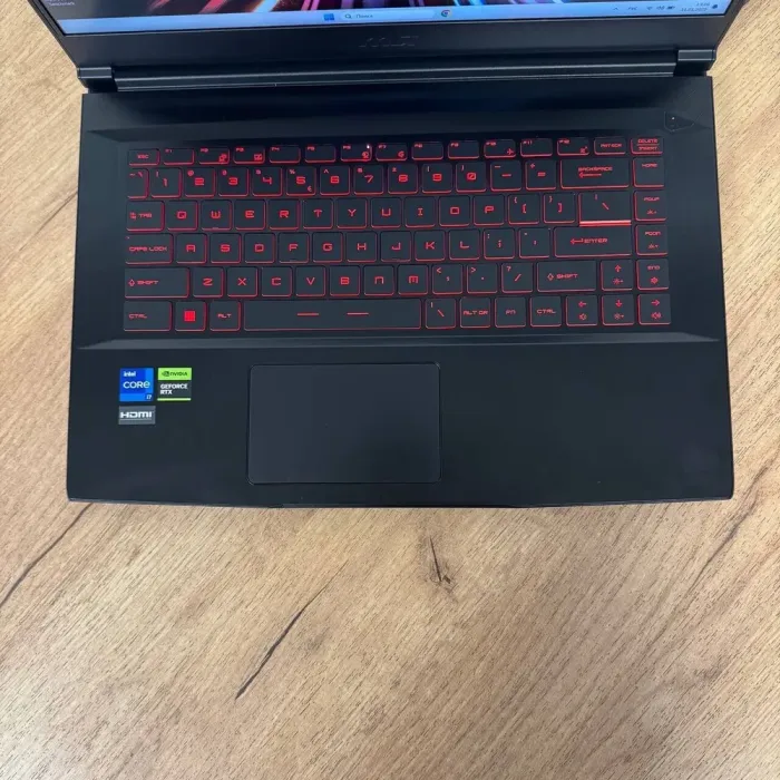 Ігровий ноутбук MSI Thin GF63 12VF / 15.6" (1920x1080) IPS / Intel Core i7-12650H (10 (16) ядер по 3.5 - 4.7 GHz) / 16 GB DDR4 / 512 GB SSD / nVidia GeForce RTX 4060, 8 GB GDDR6, 128-bit / WebCam б/в - зображення 7